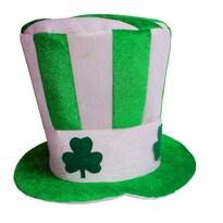 Gorra Para Disfraz Del Festival Del Trébol Irlandés Para Cosplay 26 X 33 Cm Unisex - Venta Internacional.