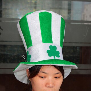 Foto 2 | Foto 2 | Gorra Para Disfraz Del Festival Del Trébol Irlandés Para Cosplay 26 X 33 Cm Unisex - Venta Internacional.