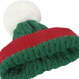 Foto 2 | Foto 2 | Gorra De Navidad Tejida Verde Para Disfraz De Cosplay - Venta Internacional.