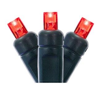 Foto 1 | Foto 1 | Conjunto De Luces De Navidad Vickerman 10 M 100 Led Rojos De Ángulo Amplio - Venta Internacional.