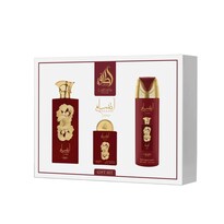 Set De Regalo Perfume Lattafa Pride Ansaam Gold De 3 Piezas 100 Ml/20 Ml - Venta Internacional.