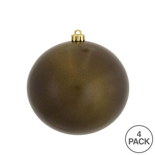 Foto 3 | Foto 3 | Adorno Bola De Caramelo Verde Oliva Vickerman 4.75 Cm Irrompible 4 Unidades - Venta Internacional.