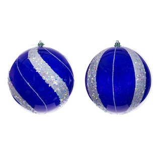 Foto 1 | Foto 1 | Set De Adornos Vickerman 6 Bolas De Lentejuelas Perla Moradas - Venta Internacional.