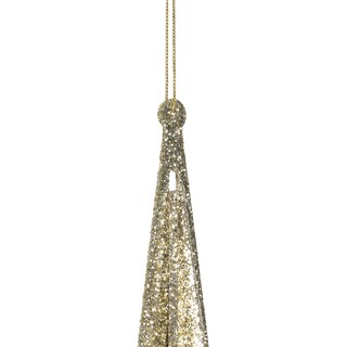 Foto 2 | Foto 2 | Adorno Navideño Estrella Vickerman 32 Cm Iridiscente Champagne - Venta Internacional.