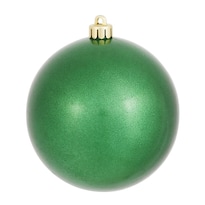 Adorno Navideño Vickerman Bola De Caramelo Verde 6 Cm Paquete De 4 - Venta Internacional.