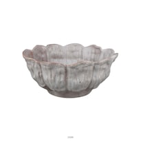 Cuenco Decorativo Benzara Bobo Con Diseño Floral En Cerámica De 43 Cm - Venta Internacional.