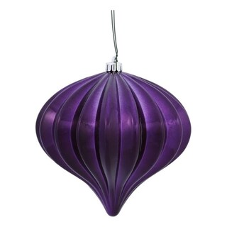 Foto 4 | Foto 4 | Adorno Navideño Vickerman Ciruela Brillante Cebolla 5.7 Cm Juego De 3 - Venta Internacional.