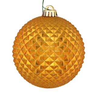 Foto 1 | Foto 1 | Adorno Bola De Brillo Durian Dorado Antiguo Vickerman X6 - Venta Internacional.