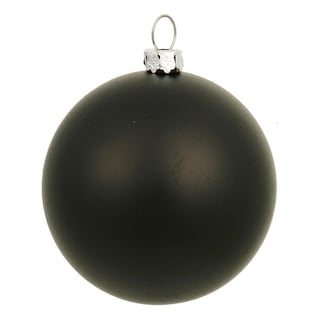 Foto 1 | Foto 1 | Adornos De Bola De Plástico Negro Mate Vickerman 6 Cm (paquete De 4) - Venta Internacional.
