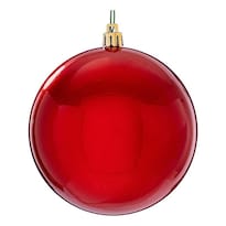 Adornos Navideños Vickerman 4 Bolas De Caramelo Plásticas Rojas X6 - Venta Internacional.