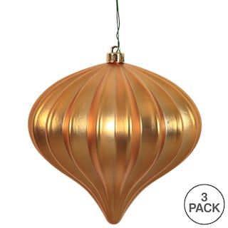 Foto 5 | Foto 5 | Adorno Navideño Vickerman Cebolla Mate Dorado Antiguo 5.7 Cm - Venta Internacional.