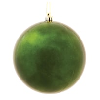 Adorno Vickerman Bola Brillante Verde Musgo 4 75 Cm Paquete De 4 - Venta Internacional.