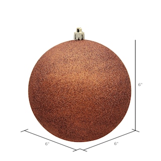 Foto 2 | Foto 2 | Adorno Vickerman Bola Brillante Cobre 6 Cm Paquete De 4 - Venta Internacional.