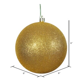 Foto 2 | Foto 2 | Adorno Vickerman Bola Dorada Antigua Con Brillo 6 Cm Paquete De 4 - Venta Internacional.