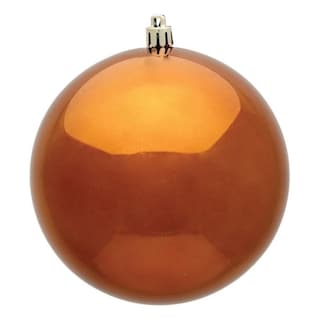 Foto 1 | Foto 1 | Adorno Bola Brillante Vickerman Cobre 10 Cm Plástico Irrompible - Venta Internacional.