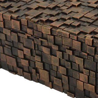 Foto 4 | Foto 4 | Caja De Almacenamiento Decorativa Benzara Lissa De Resina Color Marrón 33 Cm - Venta Internacional.