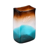 Contenedor Vickerman Sienna Quemado De Vidrio Soplado A Mano - Venta Internacional.