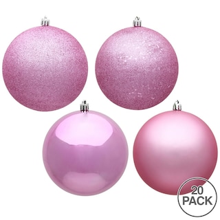 Foto 2 | Foto 2 | Set De Adornos Vickerman Bola 4 Acabados Rosada De 7 Cm - Pack De 20 - Venta Internacional.
