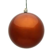 Adorno Bola De Caramelo Cobre Vickerman 8cm Plástico Irrompible - Venta Internacional.
