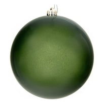 Adorno Bola De Caramelo Vickerman Verde Enebro 10 Cm Irrompible - Venta Internacional.