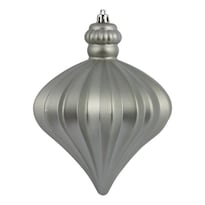 Adorno Vickerman Cebolla De Piedra Caliza Gris Mate De Plástico X4 - Venta Internacional.