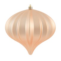 Adorno Navideño Vickerman Café Latte Mate Cebolla 5.7 Cm - Venta Internacional.