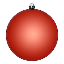 Adorno Vickerman Bola Brillante Bittersweet 8 Cm Irrompible - Venta Internacional.