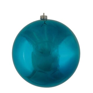Foto 1 | Foto 1 | Adorno Vickerman Bola Azul Mar Brillante 10 Cm Plástico - Venta Internacional.