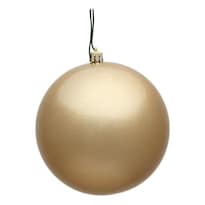 Adorno Bola De Caramelo Cafe Latte Vickerman De 12 Cm De Plástico Irrompible - Venta Internacional.