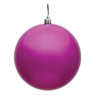 Foto 1 | Foto 1 | Adornos Bolas De Caramelo Fucsia De Plástico Vickerman X12 - Venta Internacional.