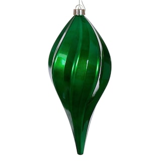 Foto 1 | Foto 1 | Adorno De Navidad Vickerman Gota Espiral De Caramelo Verde Uv 12 Cm - Venta Internacional.