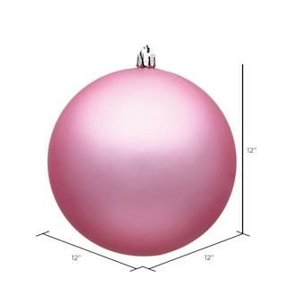 Foto 2 | Foto 2 | Adorno Bola Rosa Mate Vickerman 12 Unidades Plástico Irrompible - Venta Internacional.