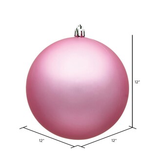 Foto 5 | Foto 5 | Adorno Bola Rosa Mate Vickerman 12 Unidades Plástico Irrompible - Venta Internacional.