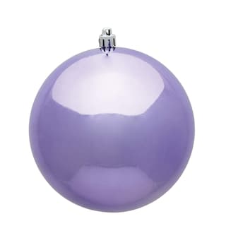 Foto 1 | Foto 1 | Bola De Adorno Vickerman Lavanda Brillante 10 Cm De Plástico Irrompible - Venta Internacional.