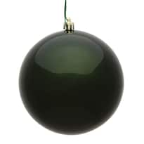 Adorno Vickerman Bola De Caramelo Verde Musgo 4 75 Cm Paquete Con 4 - Venta Internacional.