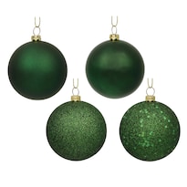 Bola De Adorno Vickerman 40mm Verde Espuma De Mar Con 4 Acabados Irrompible - Venta Internacional.