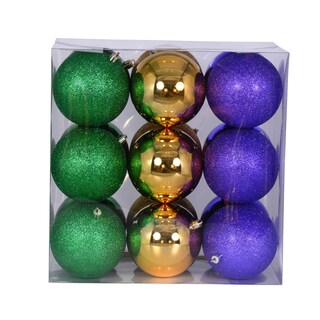 Foto 3 | Foto 3 | Conjunto De Adornos Vickerman 4'' Verde Cobre-dorado Morado - Venta Internacional.