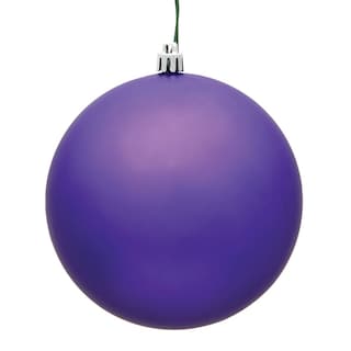 Foto 1 | Foto 1 | Adorno Vickerman Bola Mate Morada 6 Cm Paquete De 4 Irrompibles - Venta Internacional.