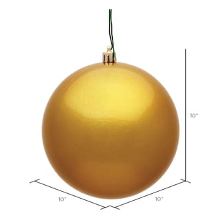 Foto 2 | Foto 2 | Adorno Vickerman Bola Dorada Miel Para Uso En Interiores - Venta Internacional.