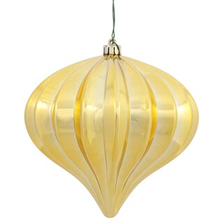 Foto 1 | Foto 1 | Adorno Navideño Vickerman Cebolla Brillante Dorada 5.7 Cm Juego De 3 - Venta Internacional.