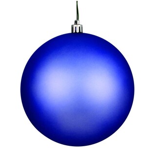 Foto 1 | Foto 1 | Adorno Vickerman 10'' Bola Azul Claro Mate De Plástico Irrompible - Venta Internacional.
