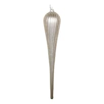 Adorno Navideño Vickerman Gota Mate Con Brillo De 15.75 Cm X2 - Venta Internacional.