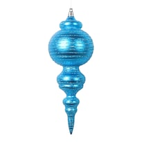 Adorno Vickerman Terminal Turquesa Mate 10 Cm 2 Por Bolsa - Venta Internacional.
