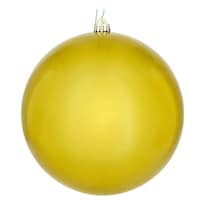 Adorno Bola De Caramelo Medallón Dorado Vickerman 10 Cm Irrompible - Venta Internacional.