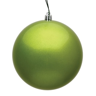 Foto 1 | Foto 1 | Adorno Bola De Caramelo Verde Limón Vickerman 10 Cm De Plástico Irrompible - Venta Internacional.