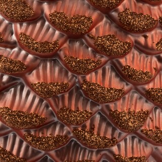 Foto 4 | Foto 4 | Adorno Navideño Vickerman Cono De Pino Coral Mate Con Brillo 10 Cm Paquete De 2 - Venta Internacional.