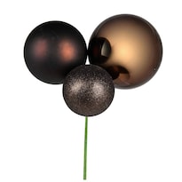 Adorno Navideño Vickerman Bola De Chocolate 18 12 Cm - Venta Internacional.