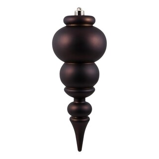 Foto 1 | Foto 1 | Adorno Vickerman De Remate Mate Chocolate 14 Cm Irrompible - Venta Internacional.