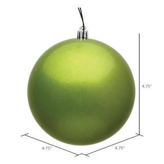 Foto 2 | Foto 2 | Adorno Bolas De Dulce Lima Vickerman 4 75 Cm Irrompibles Paquete De 4 - Venta Internacional.