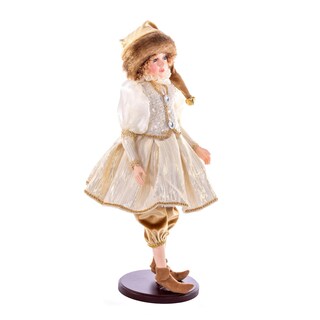 Foto 2 | Foto 2 | Muñeca Hada Vickerman 18'' Terciopelo Moca Con Soporte Para Uso En Interiores - Venta Internacional.